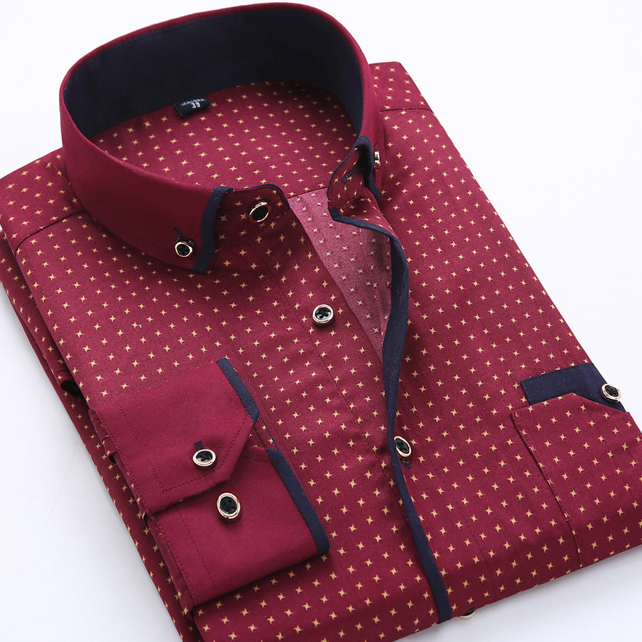 Bertram – Men’s Modern Button-Up Shirt