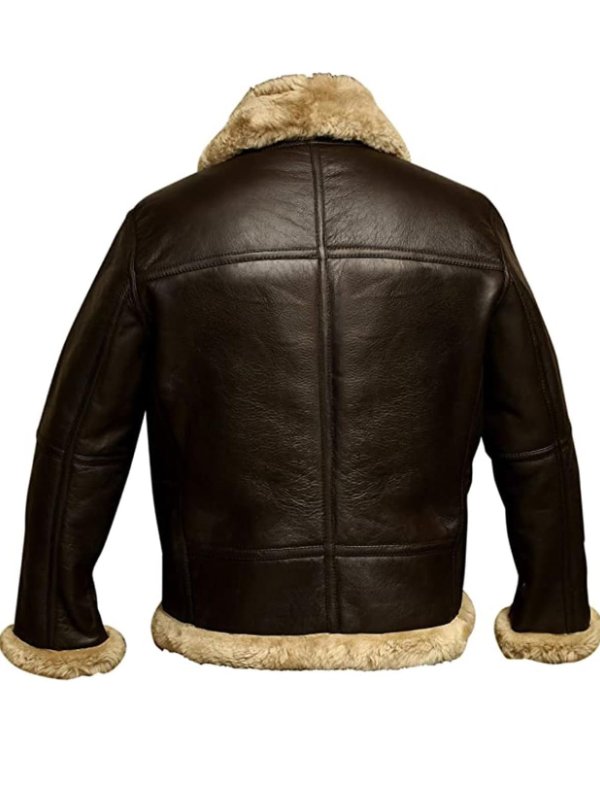 Rian – Men’s Warm Leather Aviator Jacket