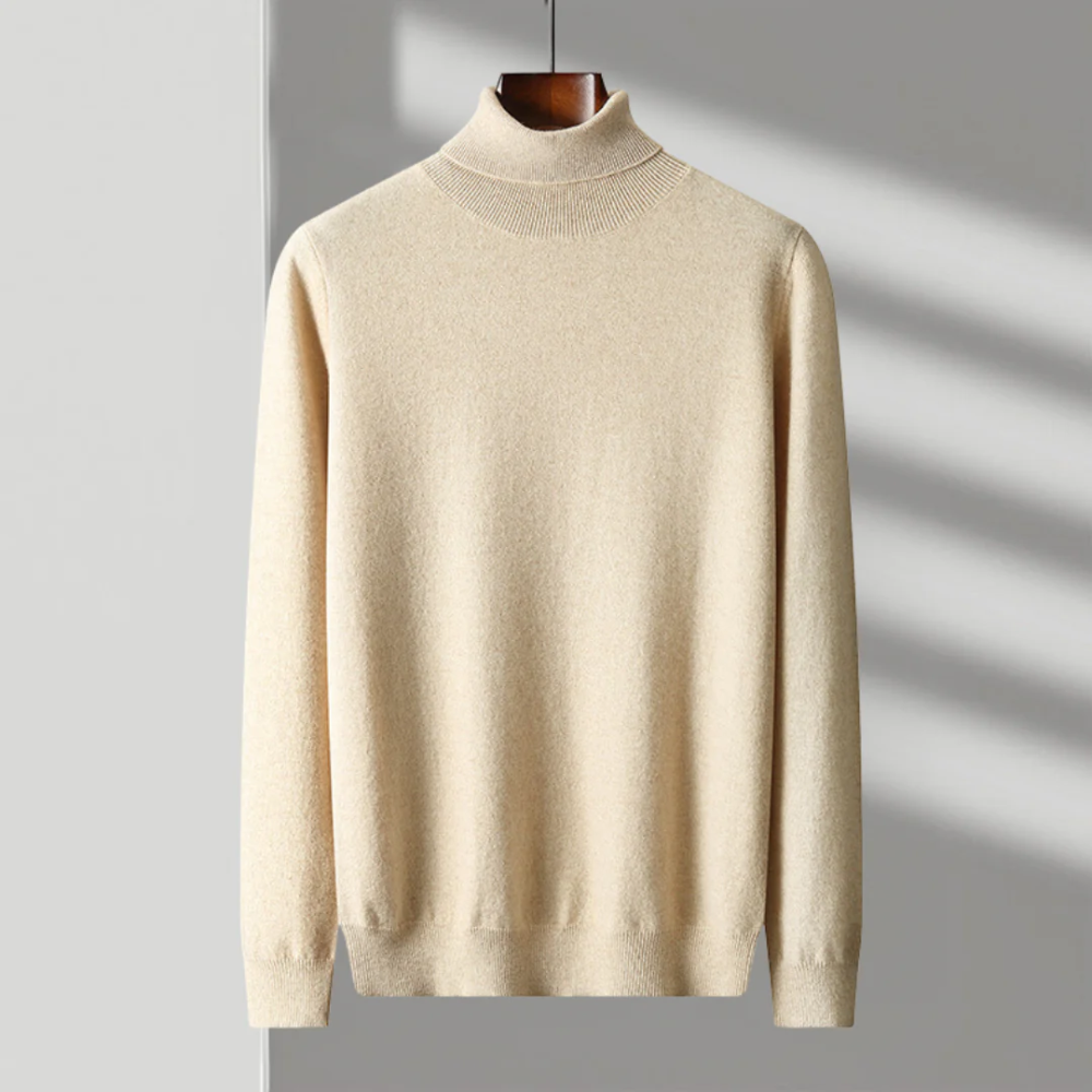 Cagliari – Men’s Merino Wool Turtleneck