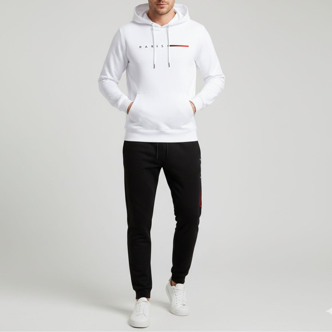 Adriano – Men’s Printed Hoodie & Joggers Tracksuit