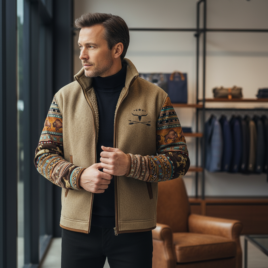 Fletcher – Men’s Casual Polar Fleece Jacket