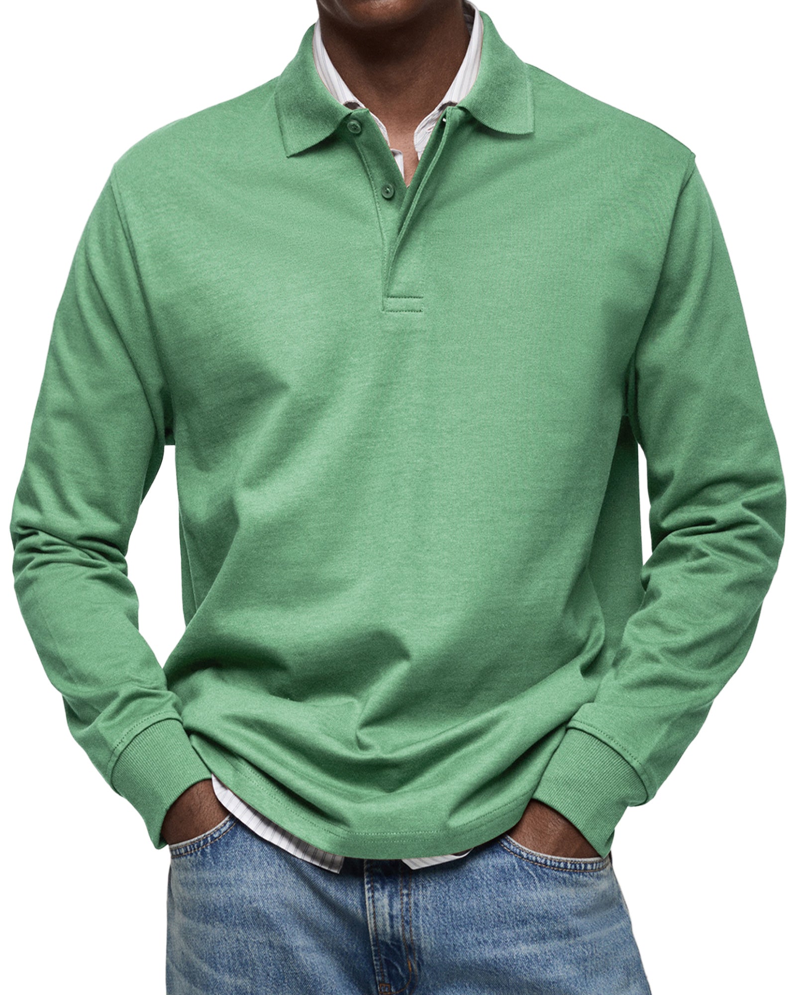 Rupert – Men’s Long-Sleeve Polo Shirt