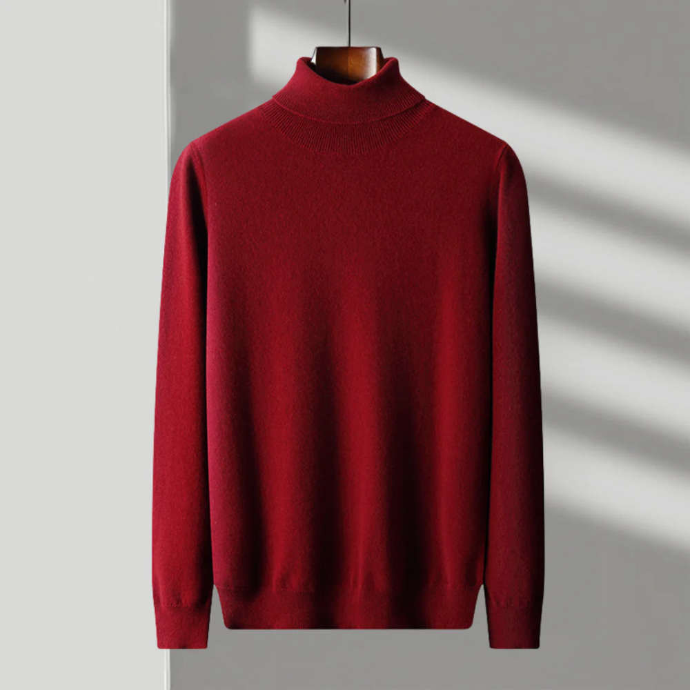 Cagliari – Men’s Merino Wool Turtleneck