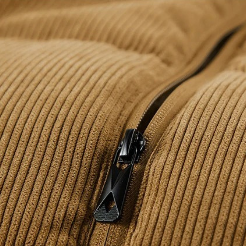 Digby – Men’s Quilted Corduroy-Trim Gilet