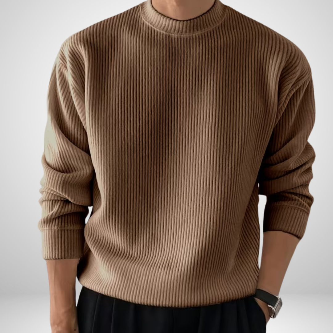 Angus – Men’s Ribbed Crew Sweater