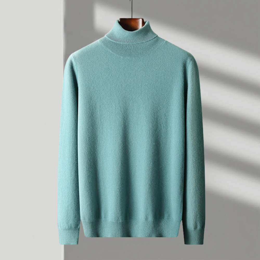 Cagliari – Men’s Merino Wool Turtleneck