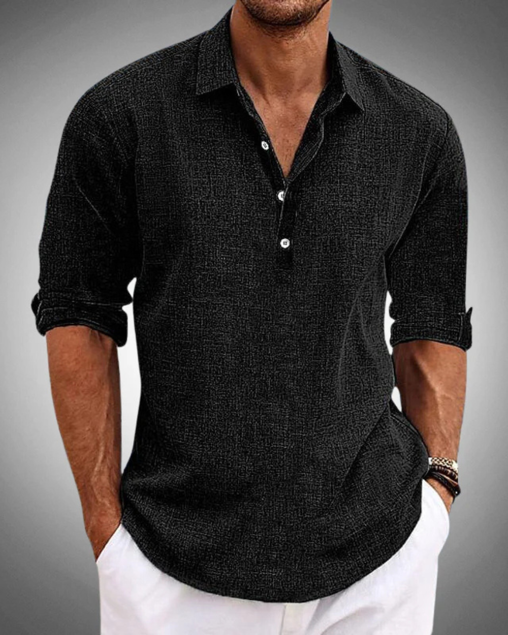 Sebastian – Men’s Tailored Cotton Shirt