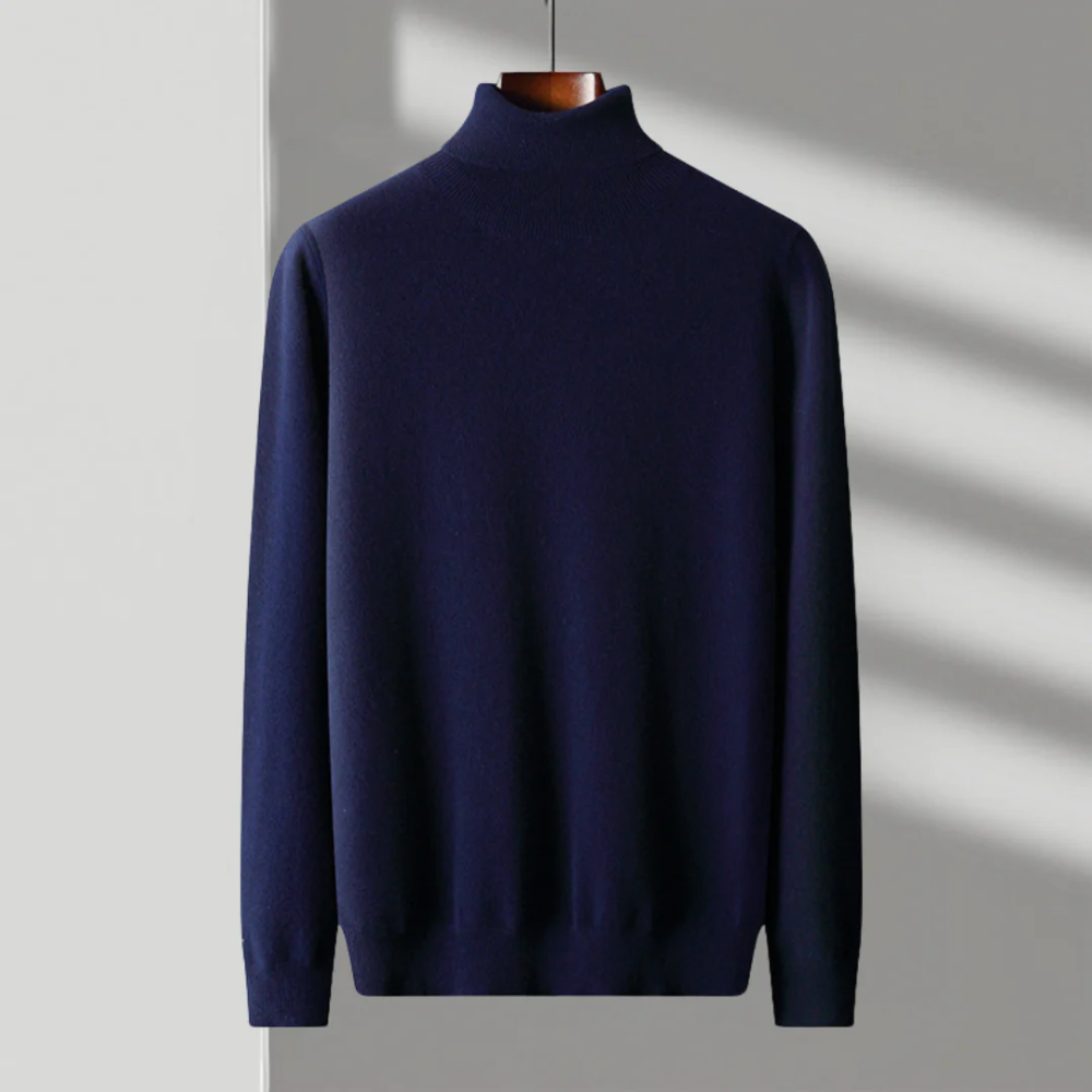 Cagliari – Men’s Merino Wool Turtleneck
