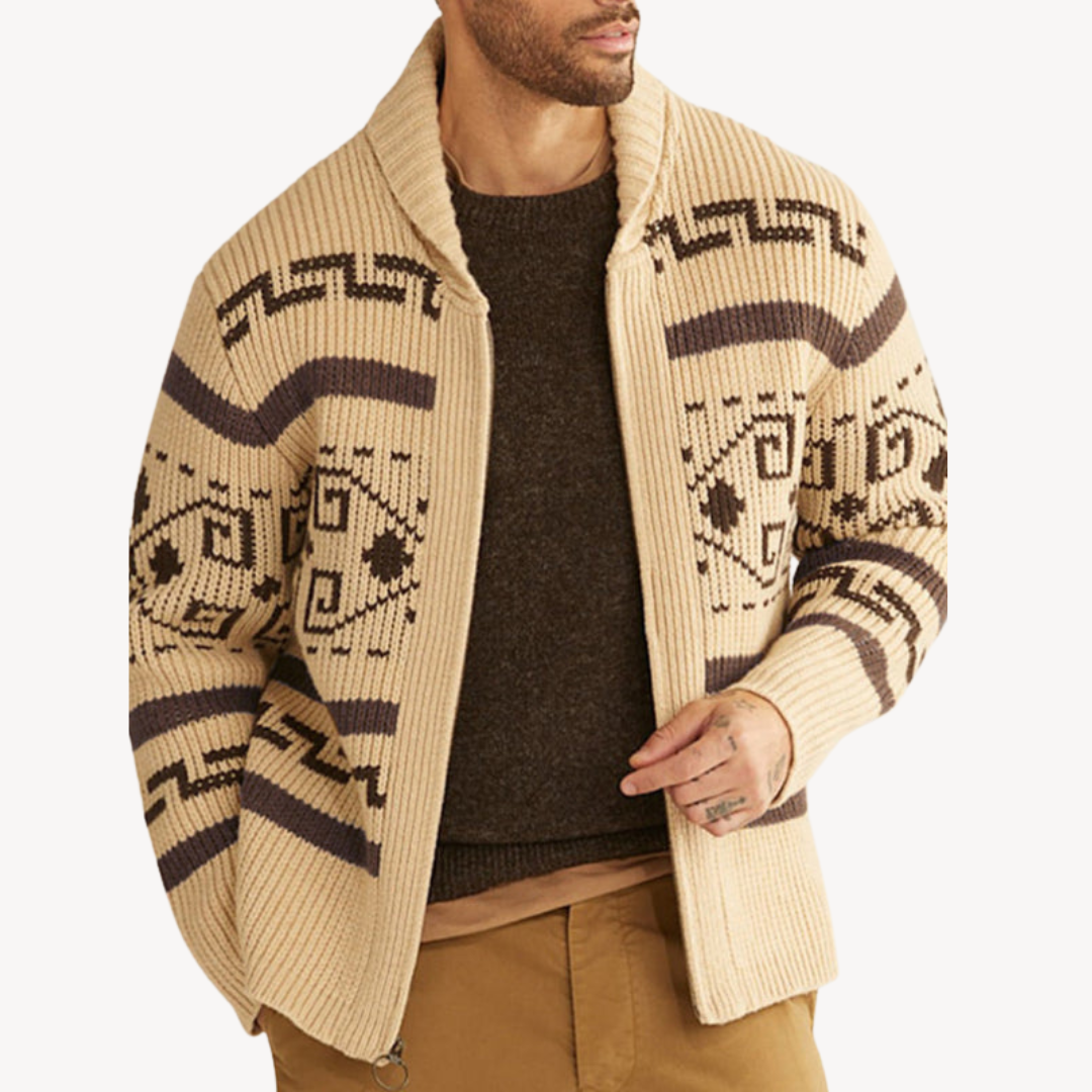 Tito - Chunky Wool Cardigan