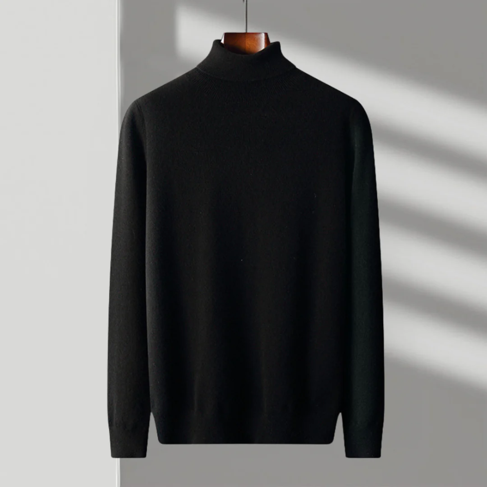 Cagliari – Men’s Merino Wool Turtleneck