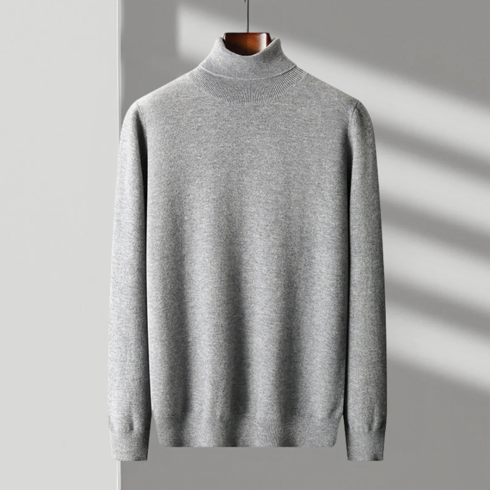 Cagliari – Men’s Merino Wool Turtleneck