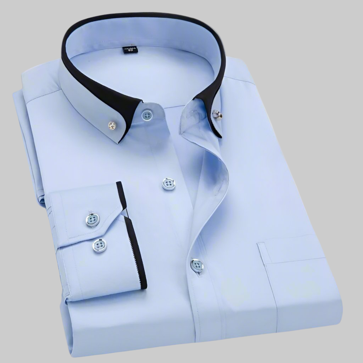 Cian – Men’s Classic Long-Sleeve Cotton Shirt