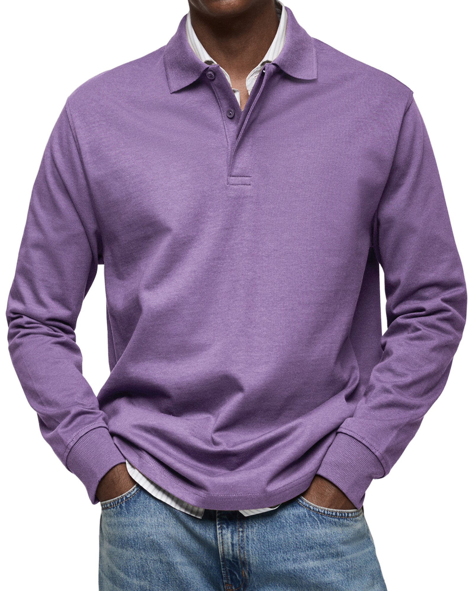 Rupert – Men’s Long-Sleeve Polo Shirt
