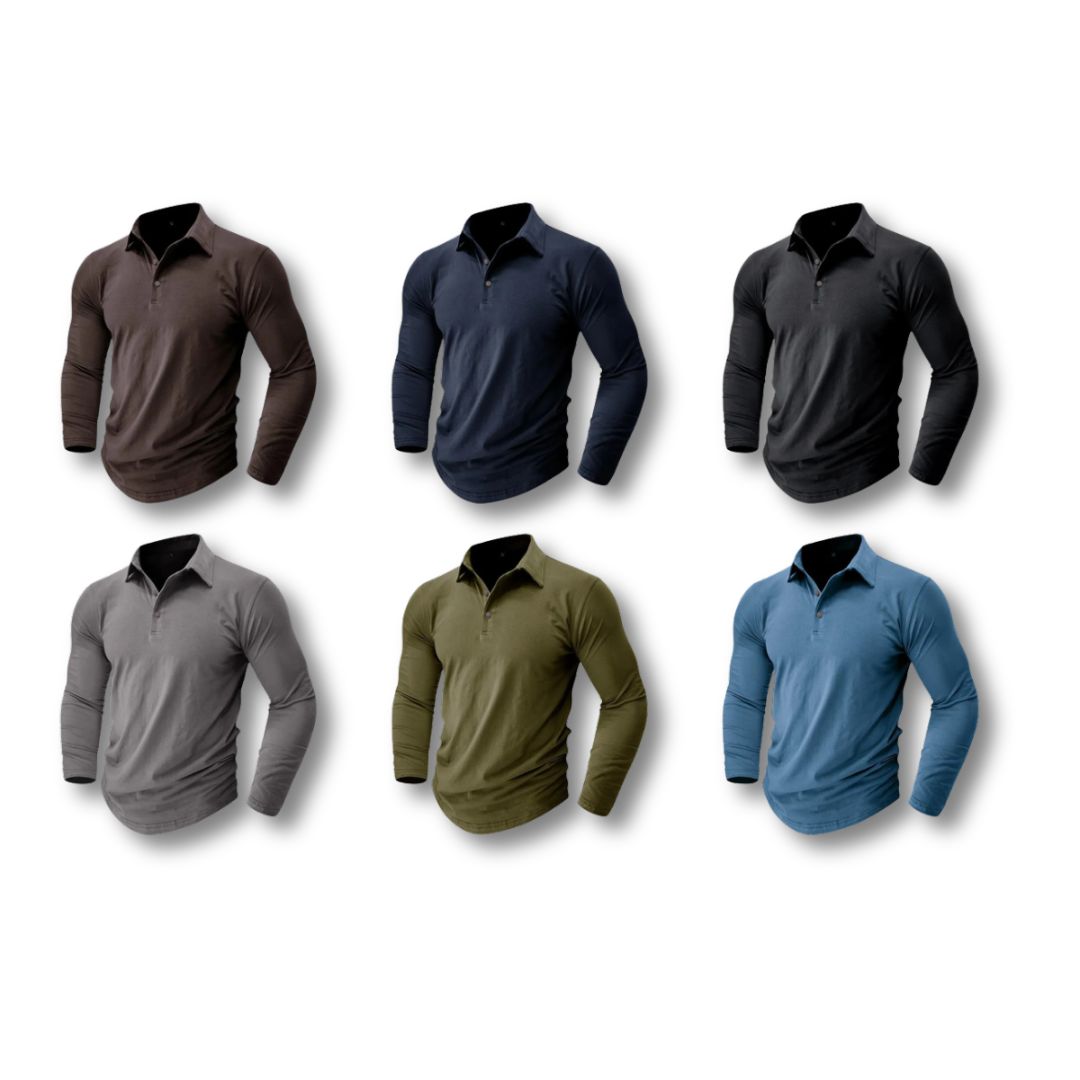 Robert – Men’s Durable Cotton Polo Shirt