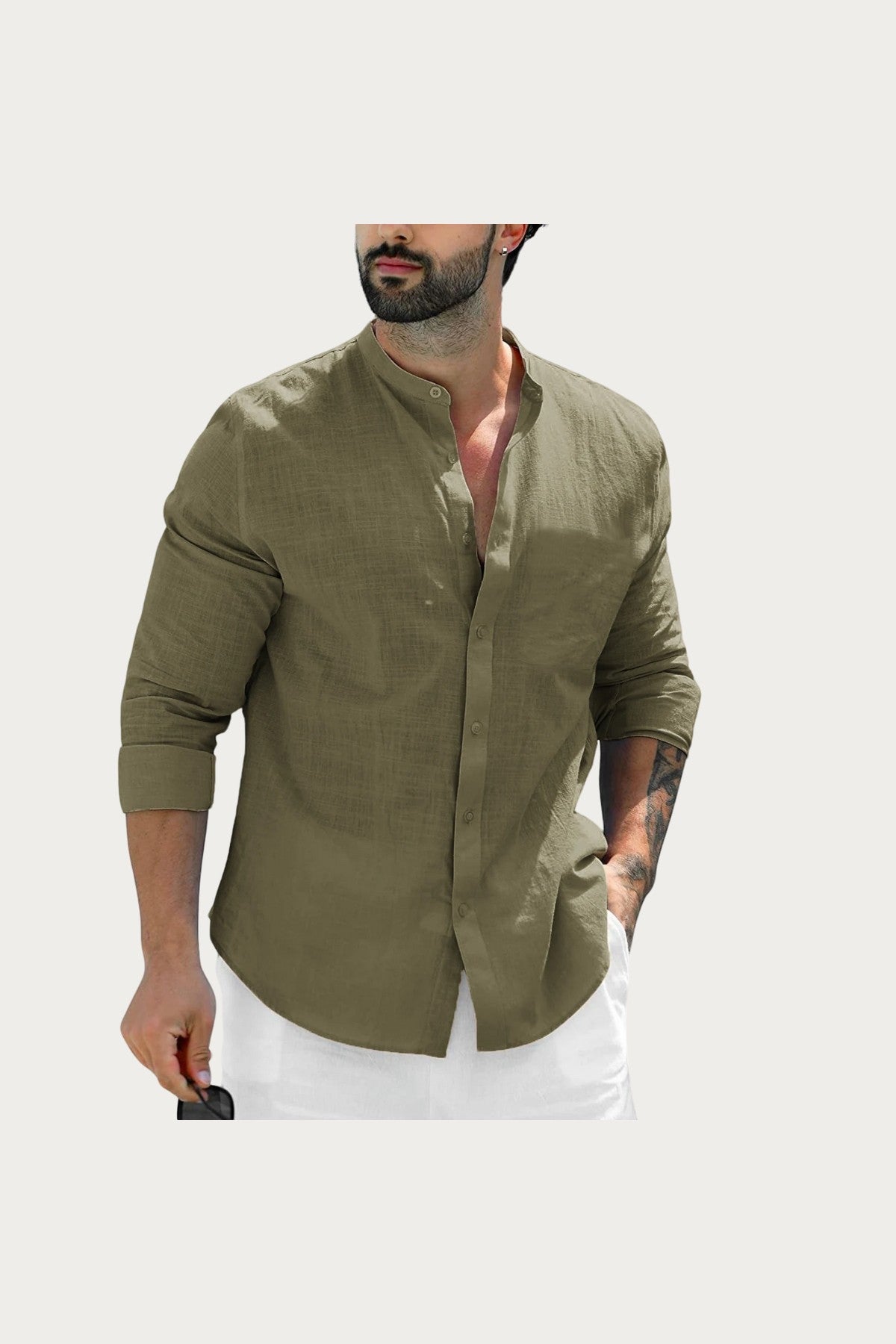 Matteo – Men’s Casual Button‑Up Shirt