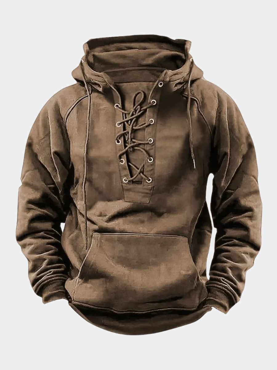 Lachlan – Men’s Lace-Up Outdoor Hoodie