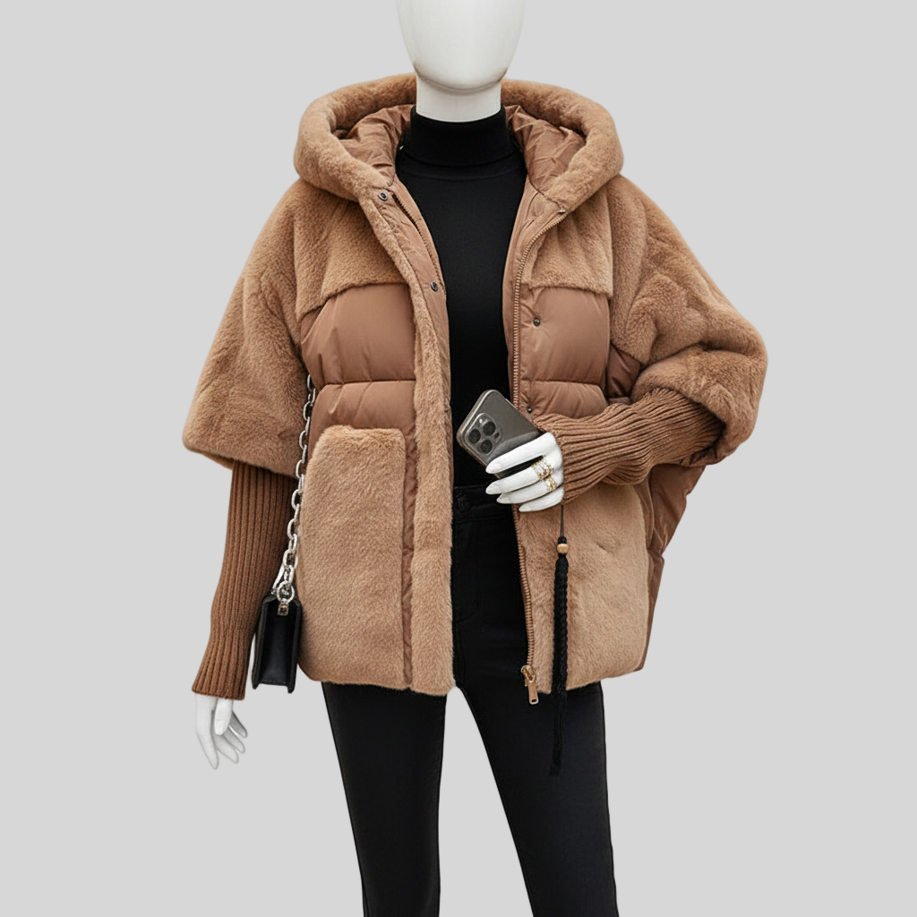 Mira – Women’s Stylish Down Hooded Jacket