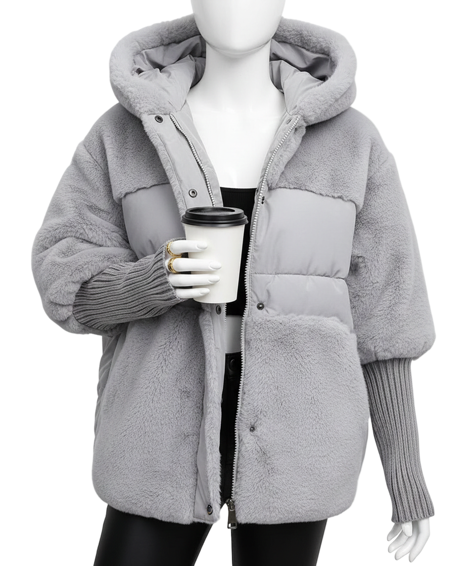 Mira – Women’s Stylish Down Hooded Jacket