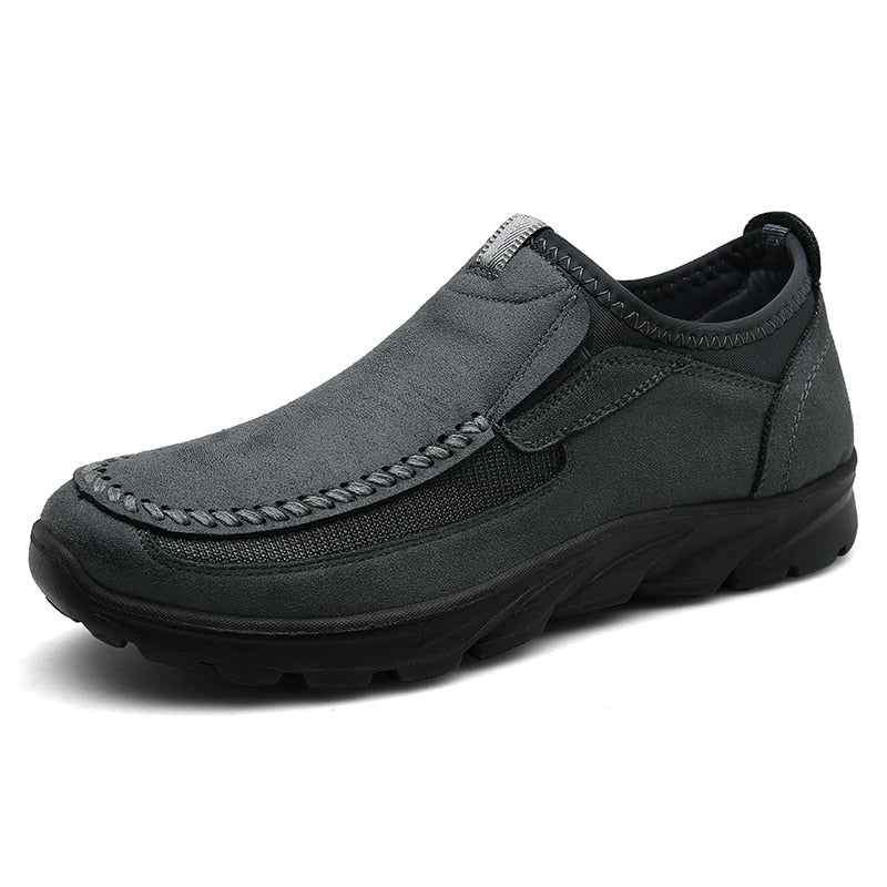 Connor – Men’s Orthopedic Leather Slip-On Shoe