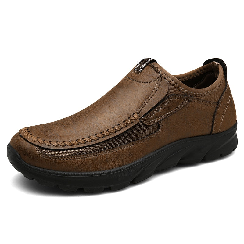 Connor – Men’s Orthopedic Leather Slip-On Shoe