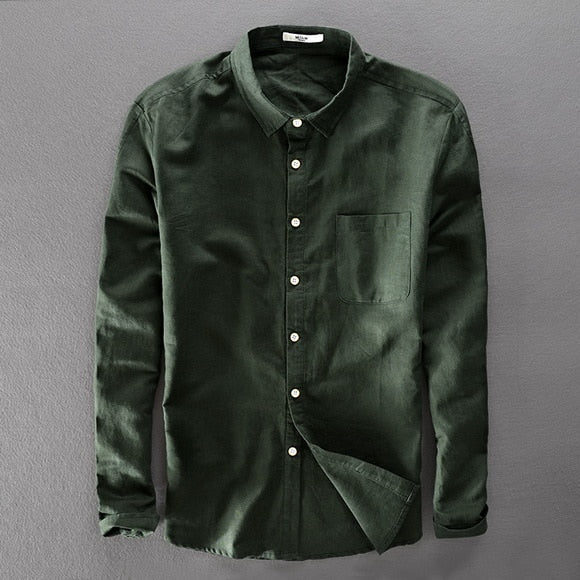Antonio ā Menās Casual Organic Cotton Shirt
