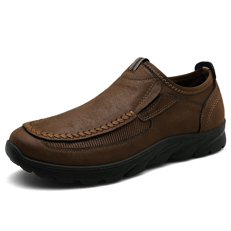Connor – Men’s Orthopedic Leather Slip-On Shoe