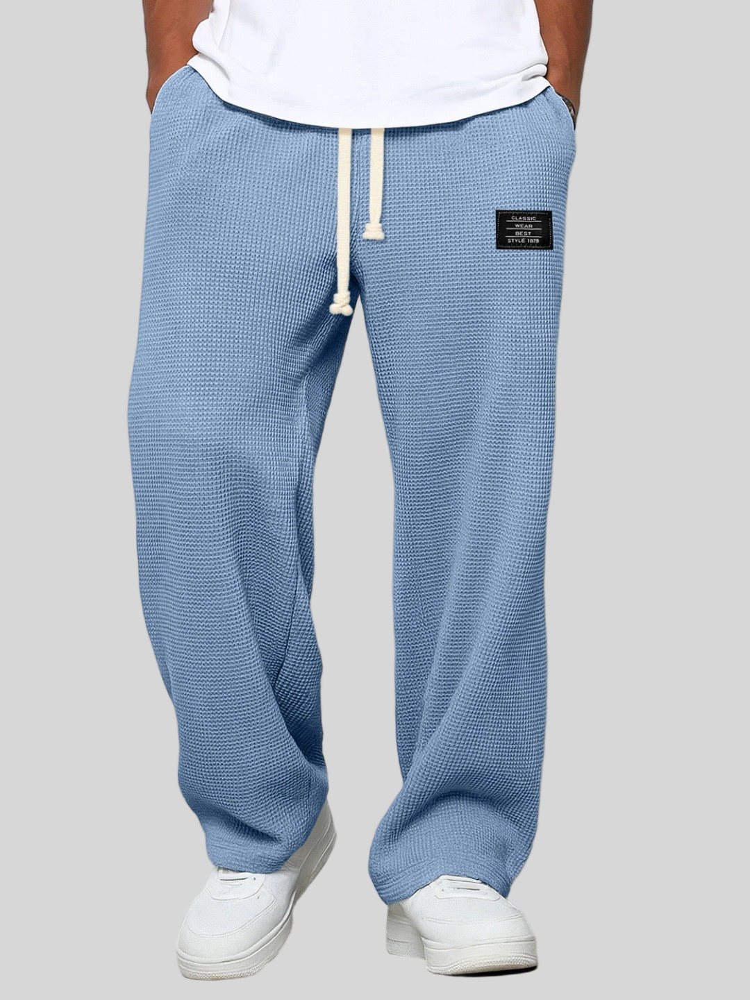 Danial – Men’s Wide Trousers with Adjustable Waistband