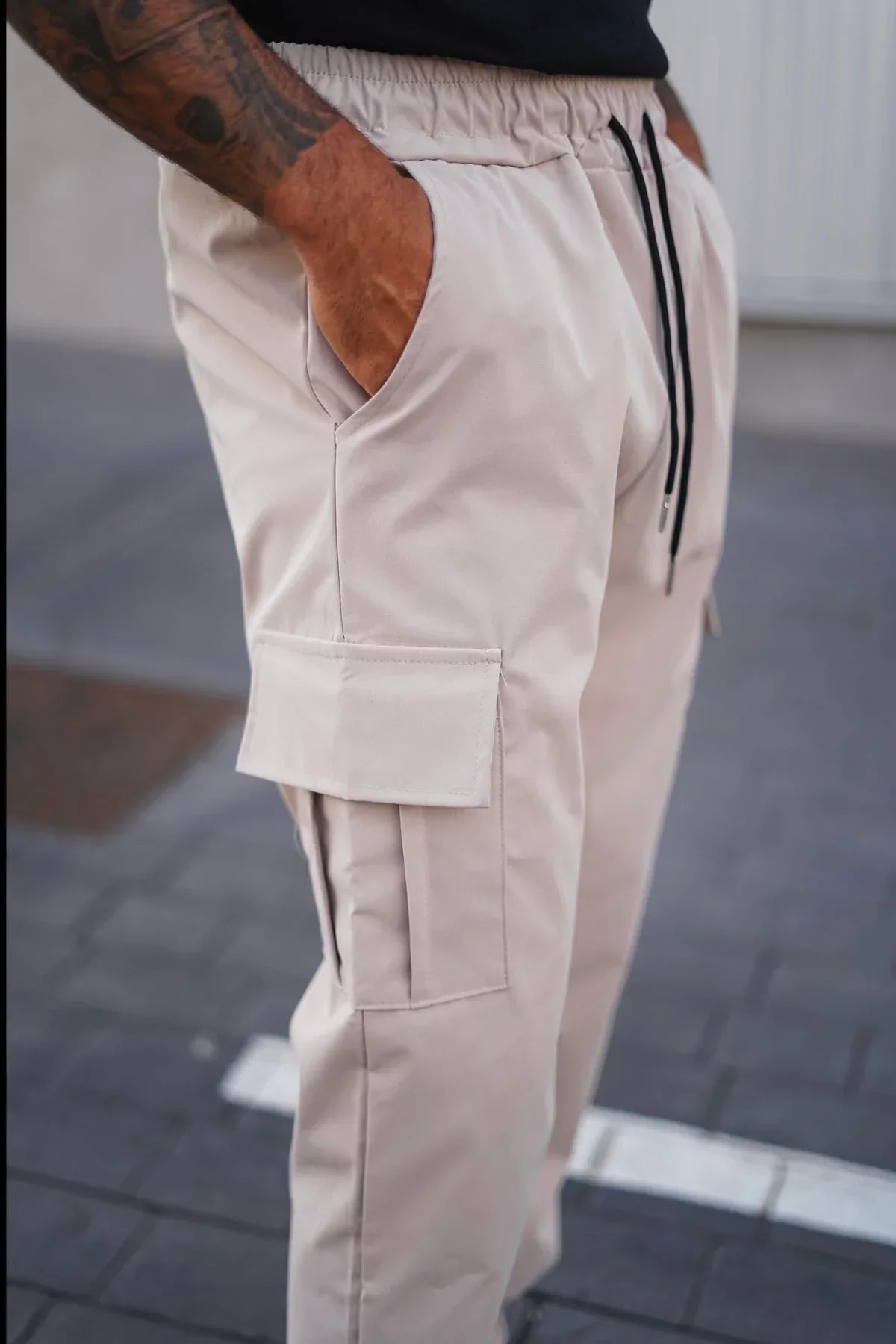 Eliano – Men’s Urban Fit Cargo Trousers