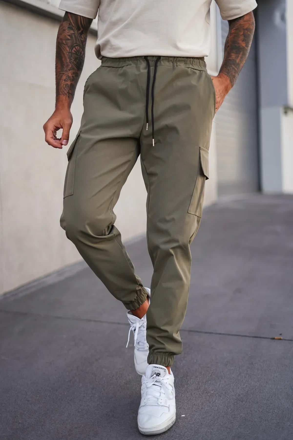 Eliano – Men’s Urban Fit Cargo Trousers