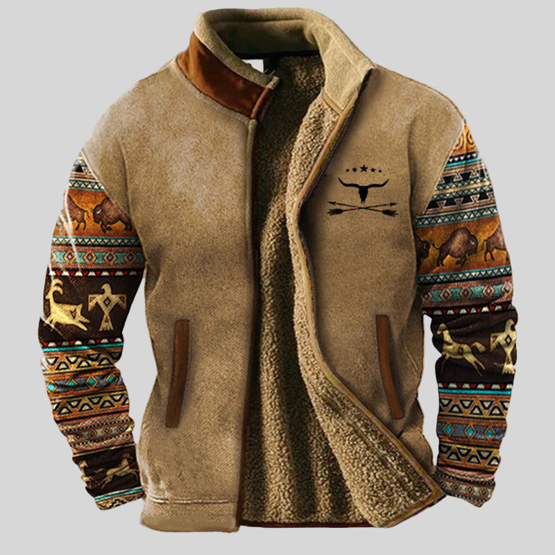 Fletcher ā Menās Casual Polar Fleece Jacket