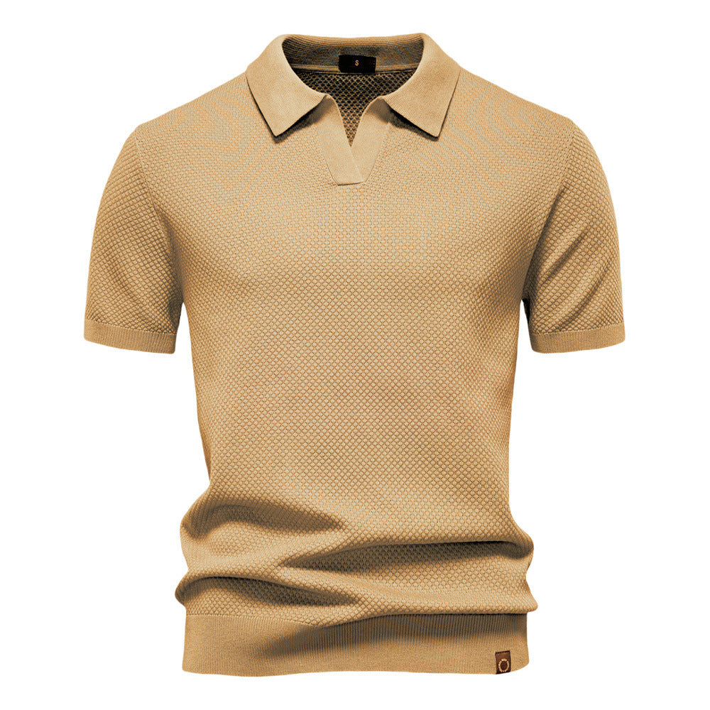Giles – Men’s Structured Polo Shirt