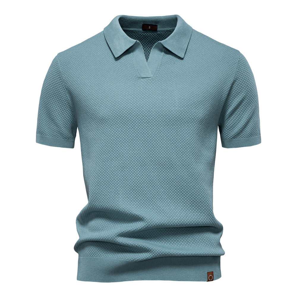 Giles – Men’s Structured Polo Shirt