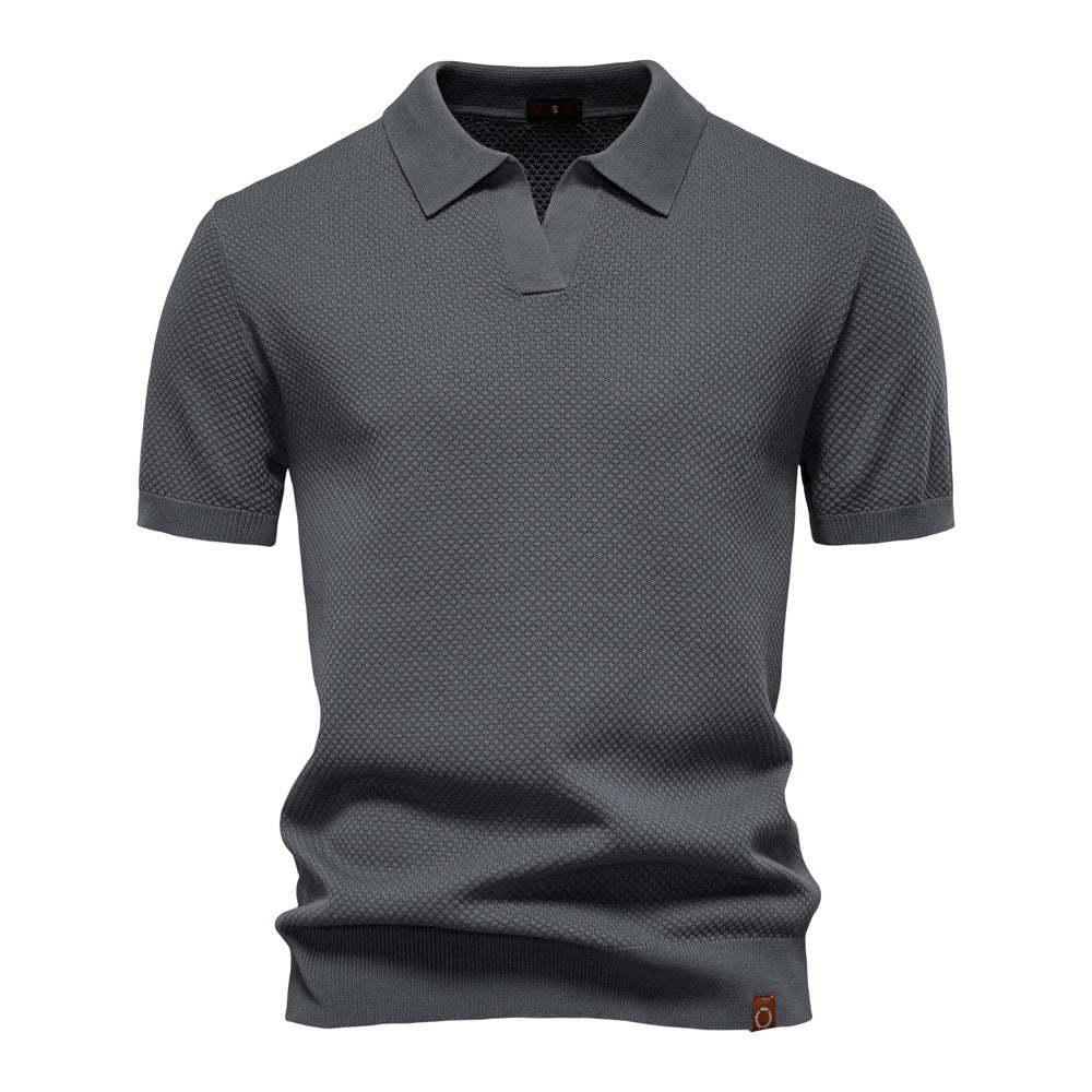 Giles – Men’s Structured Polo Shirt