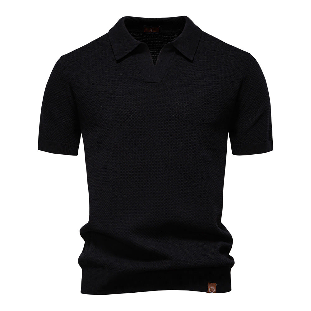 Giles – Men’s Structured Polo Shirt