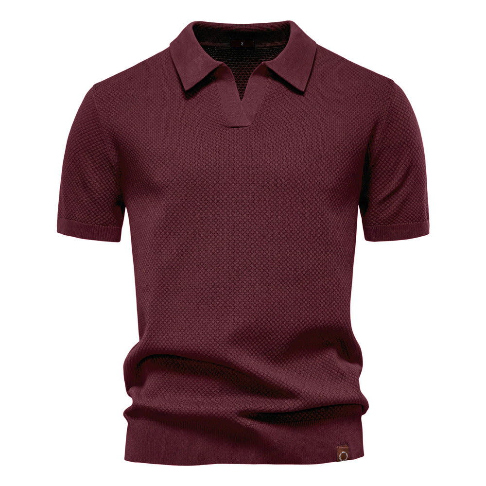 Giles – Men’s Structured Polo Shirt
