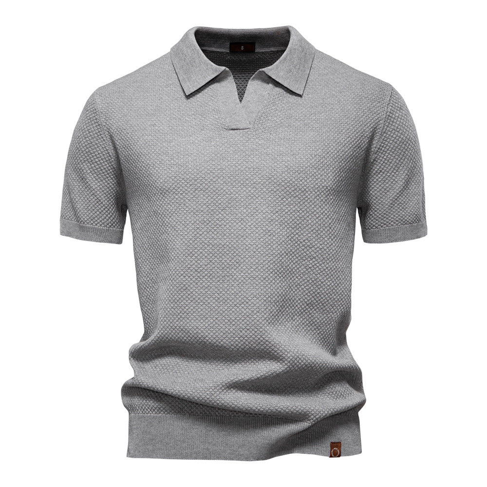 Giles – Men’s Structured Polo Shirt