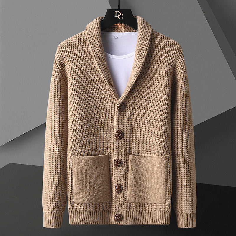 Vesco – Men’s Soft Wool Cardigan