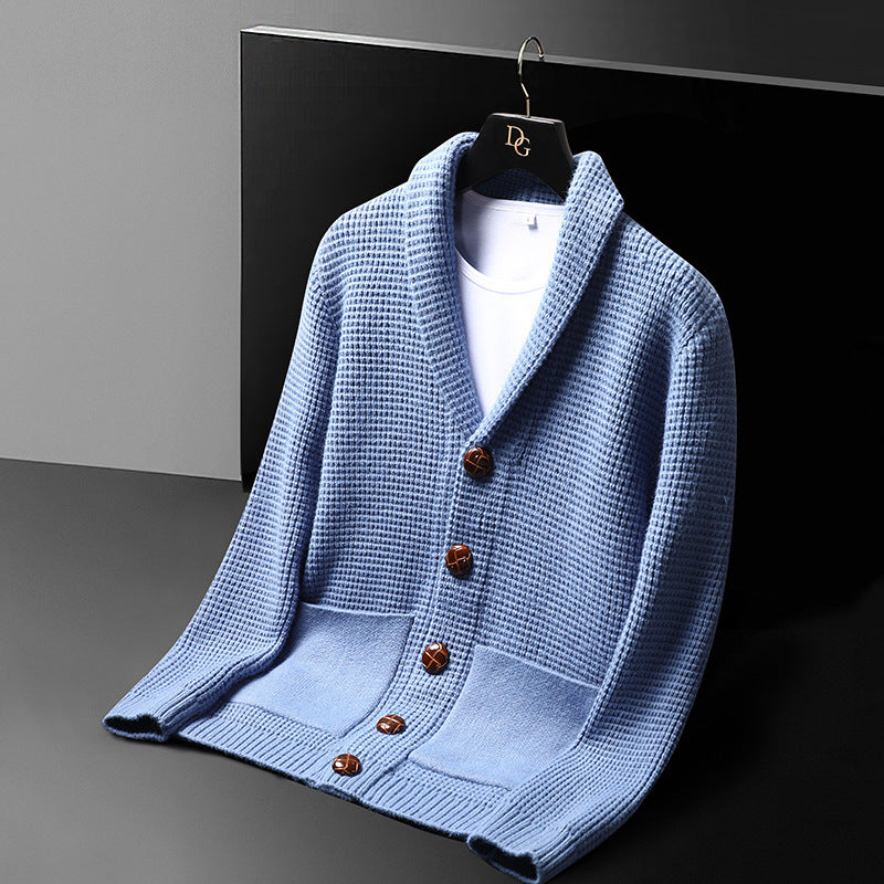 Vesco – Men’s Soft Wool Cardigan
