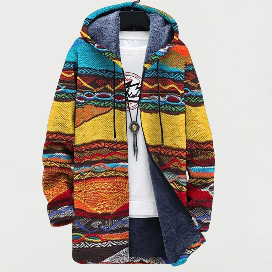Oscer – Men’s Tribal Art Hoodie