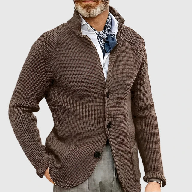 Sutton – Men’s Structured Knit Cardigan