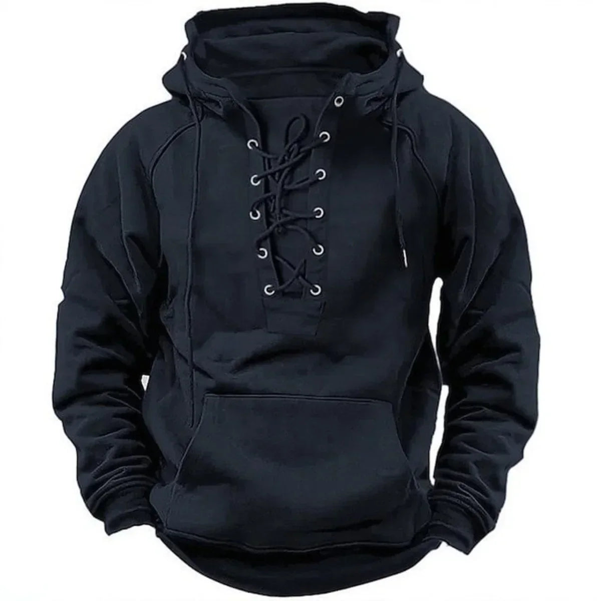 Lachlan – Men’s Lace-Up Outdoor Hoodie