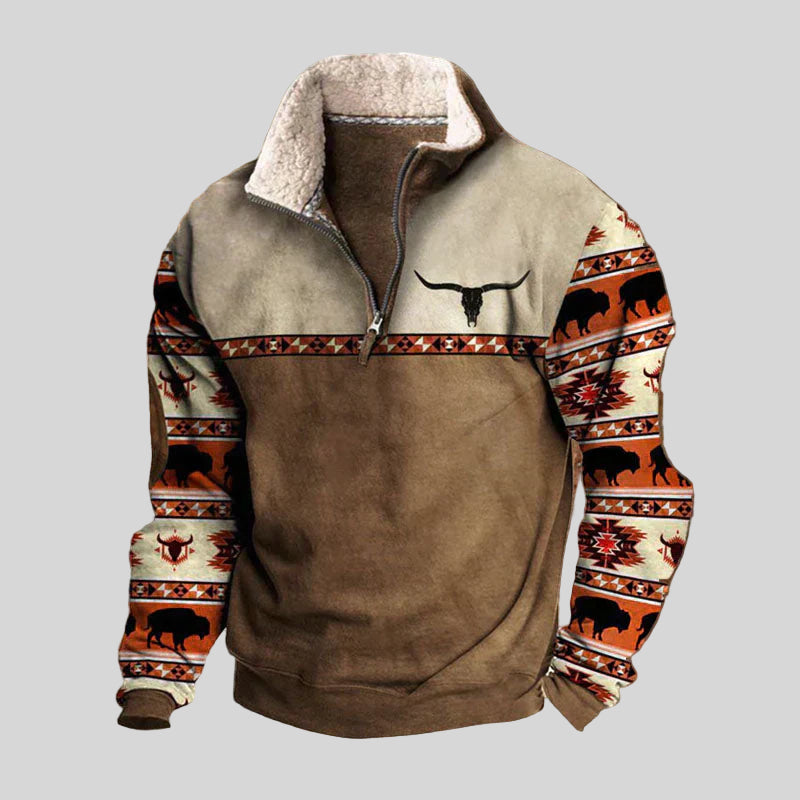 Livi – Men’s Zip-Up Sweater