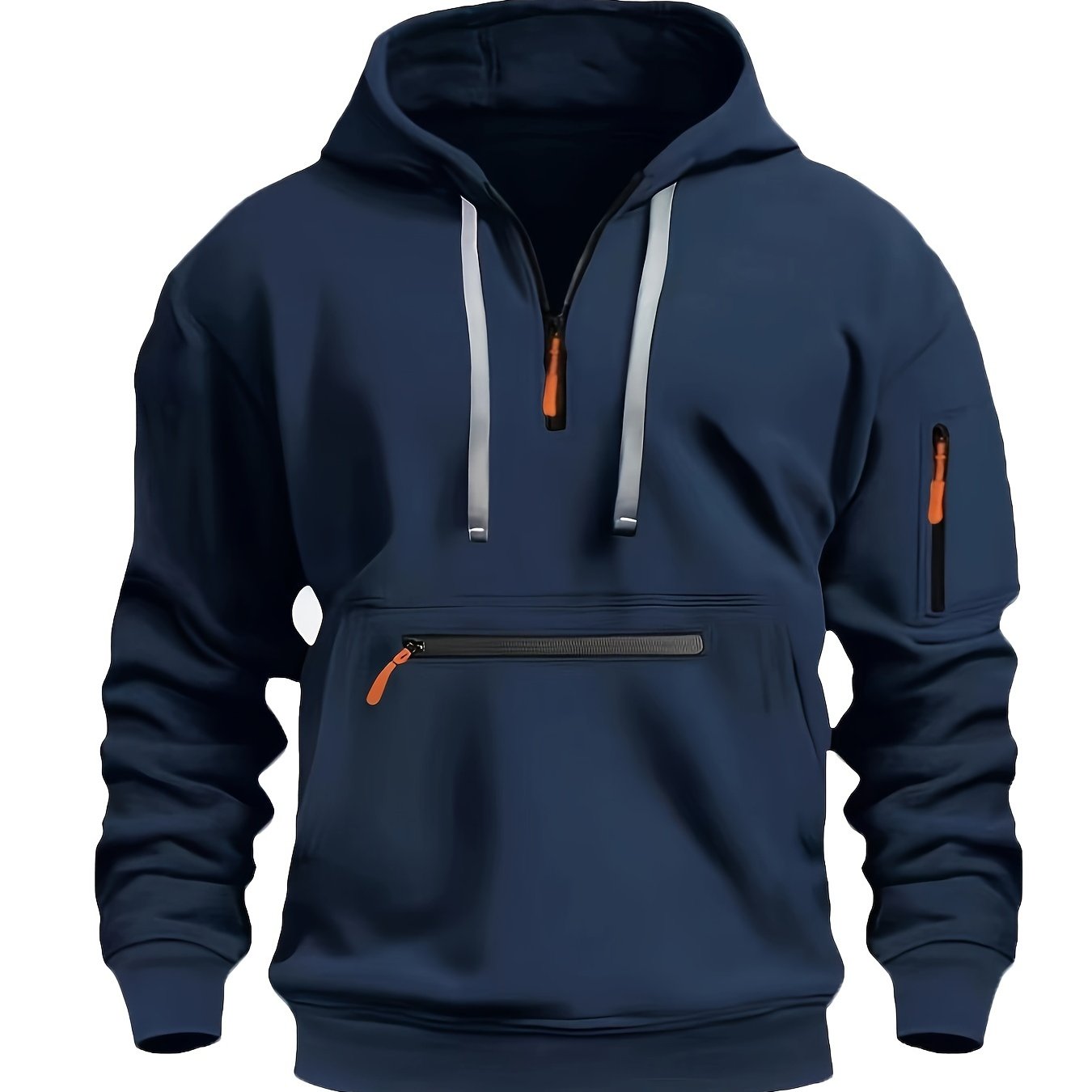 Cesario – Men’s Half-Zip Hooded Pullover