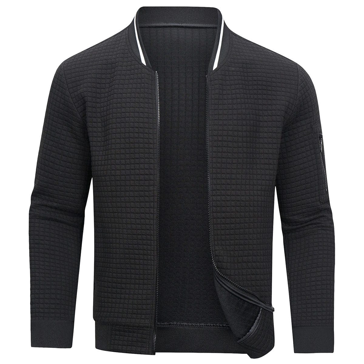Leland – Men’s Half-Zip Knitted Jumper