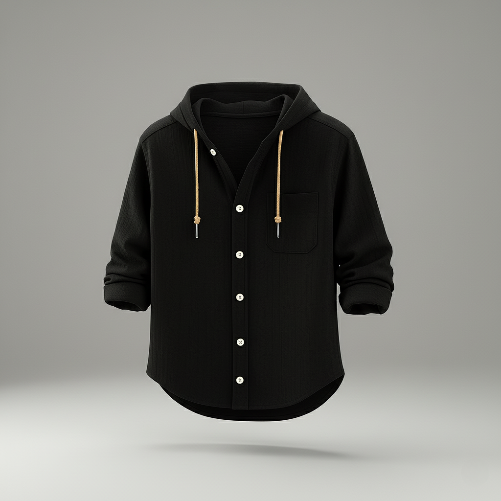 Valerio – Men’s Casual Long-Sleeve Button-Up Shirt