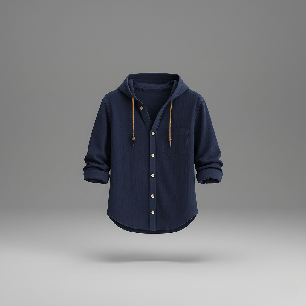 Valerio – Men’s Casual Long-Sleeve Button-Up Shirt