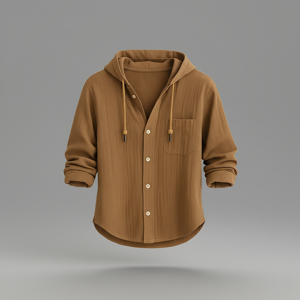 Valerio – Men’s Casual Long-Sleeve Button-Up Shirt