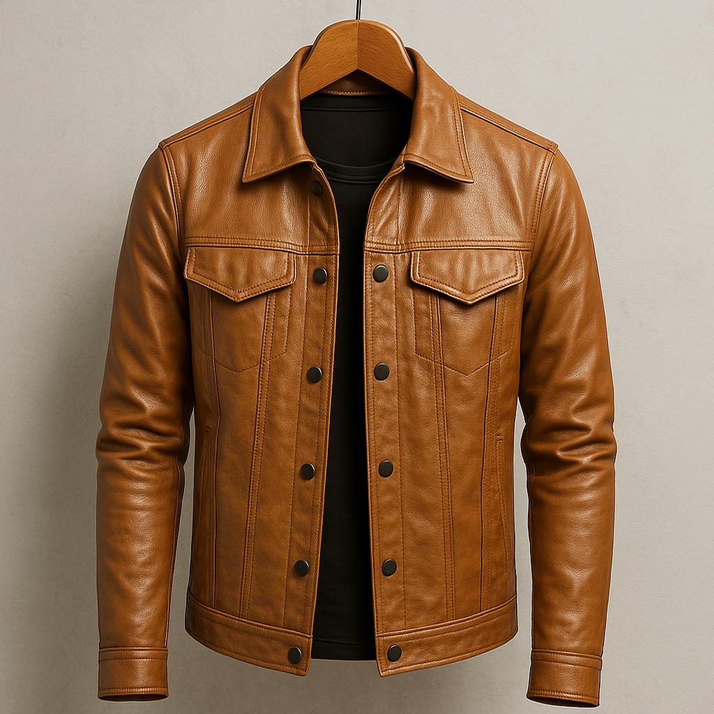 Fenwick – Men’s Heritage Rider Leather Jacket