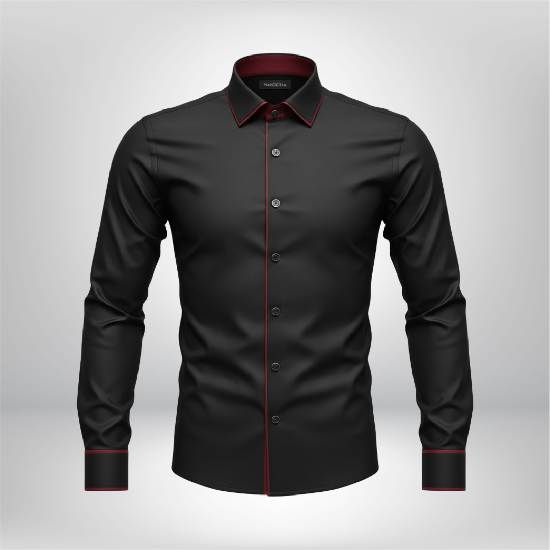 Cian – Men’s Classic Long-Sleeve Cotton Shirt