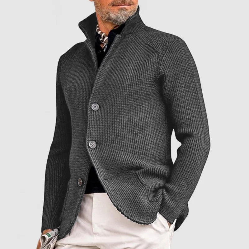 Sutton – Men’s Structured Knit Cardigan